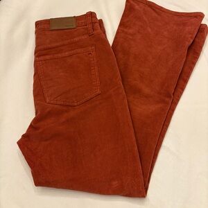 Cali Demi-Boot Corduroy Pants